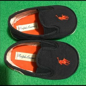 Ralph Lauren Canvas Serena II Slip-On..Size 3